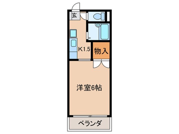 アネックス西枇杷島の物件間取画像